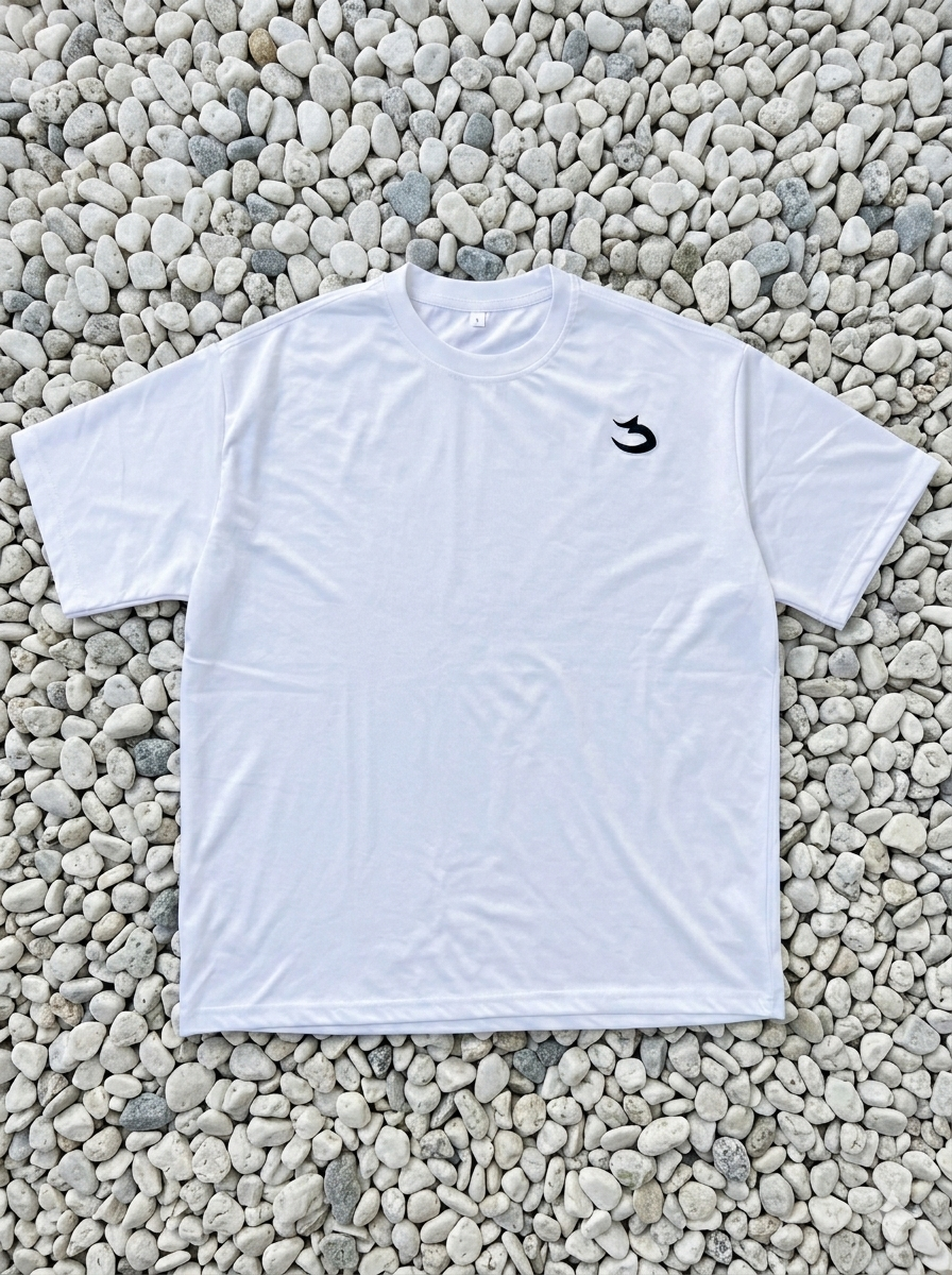 T-Shirt Blanc 3THREE